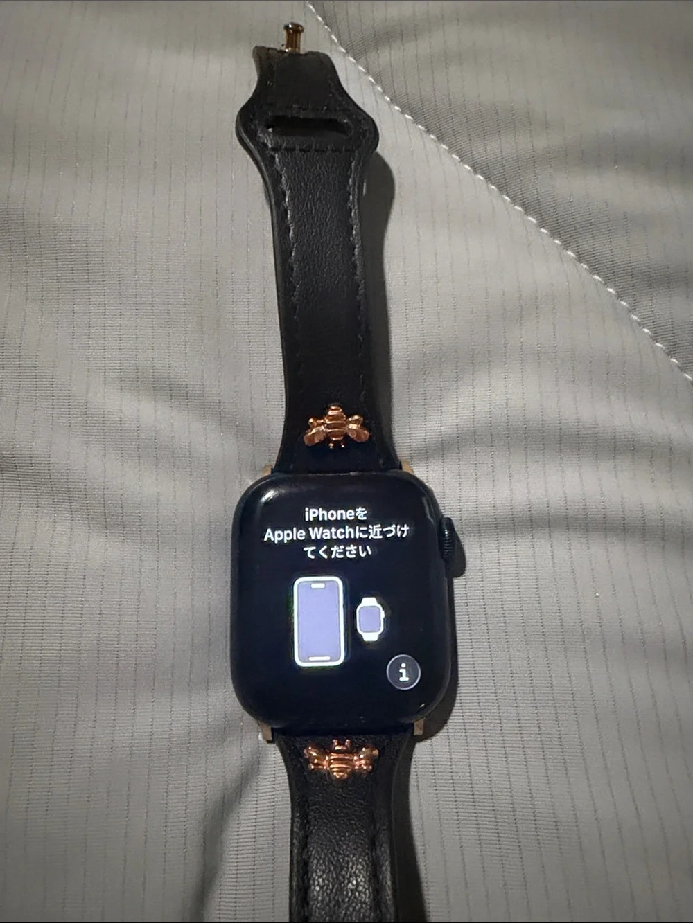 Apple Black Smartwatch with multiple watch bands  with box - see photo